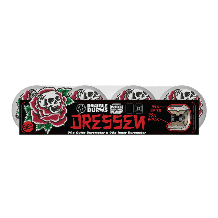 OJ Eric Dressen Rose Skull Double Duro Chubbies Wheels