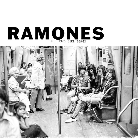 RAMONES -THE 1975 SIRE DEMOS RSD2024 pressed on black splattered clear vinyl