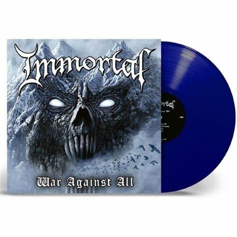 IMMORTAL- WAR AGAINST ALL - BALTIC BLUE VINYL