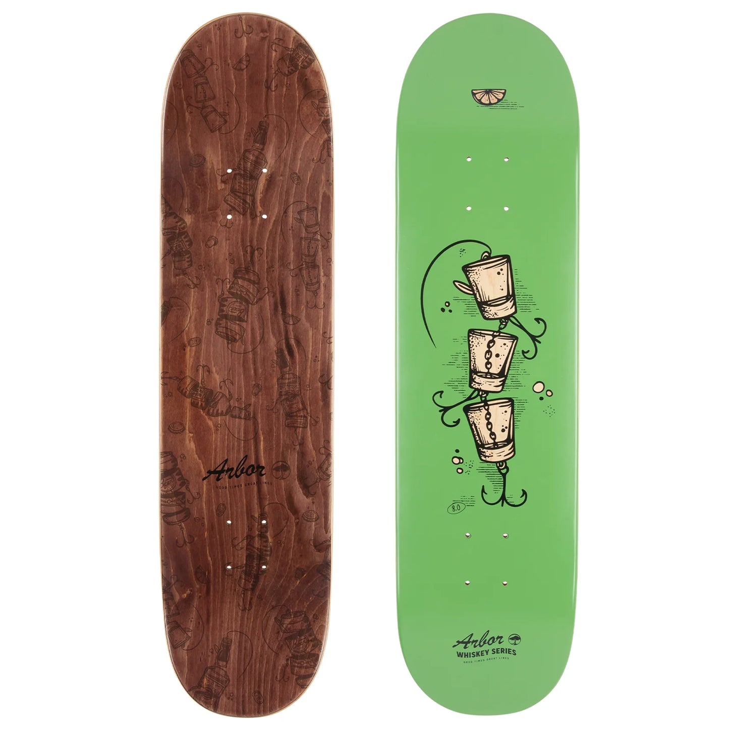 ARBOR Whiskey 8.0 Upcycle Deck