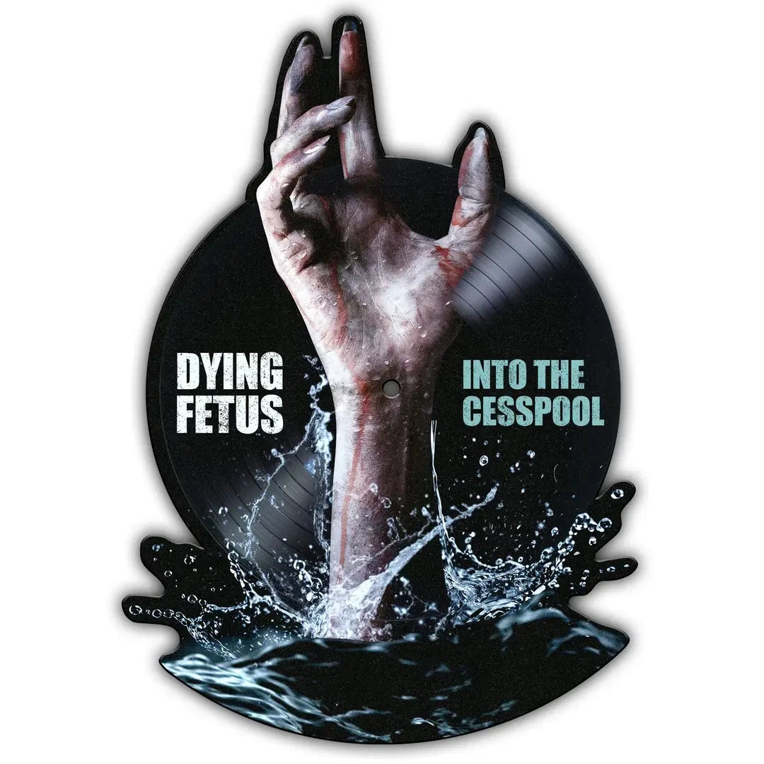 Dying Fetus "Into The Cesspool" RSD BLACK FRIDAY 2025 SHAPED PICTURE DISC VINYL