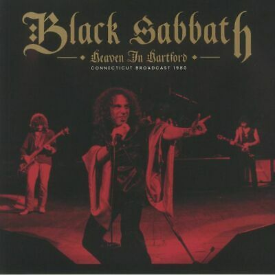 BLACK SABBATH- HEAVEN IN HEARTFORD 1980 (LIMITED EDITION COLORED VINYL) 2LP
