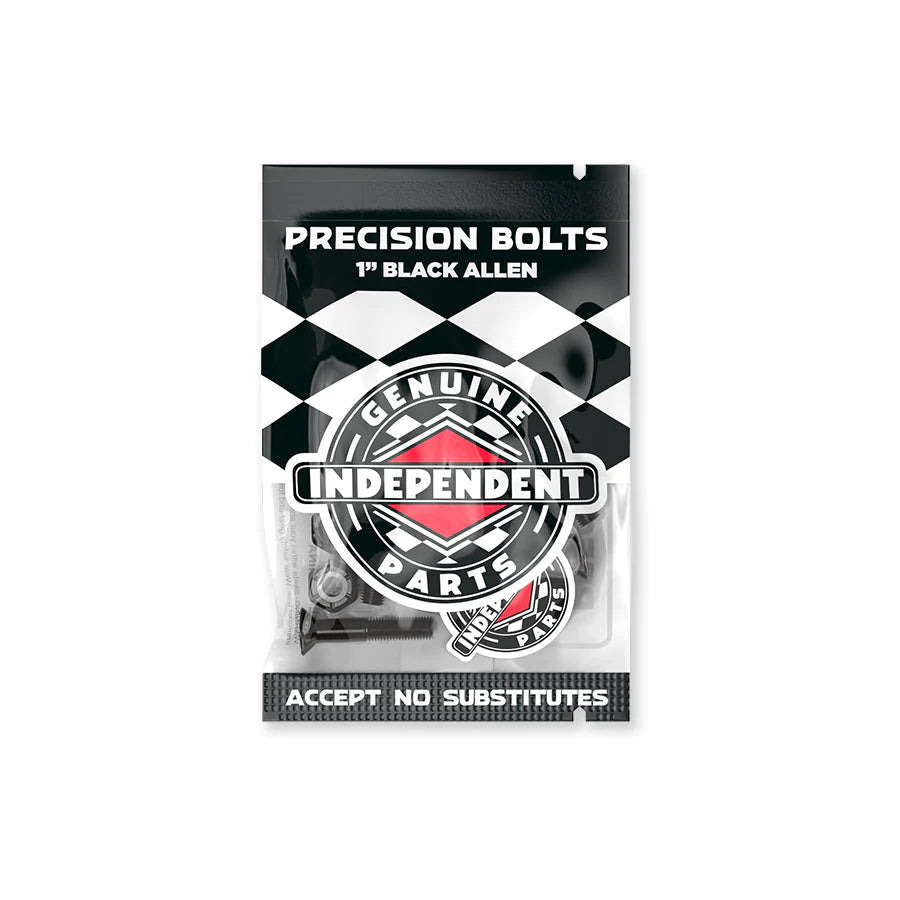 Independent Genuine Parts 1 in Allen Hardware Black Pk/8