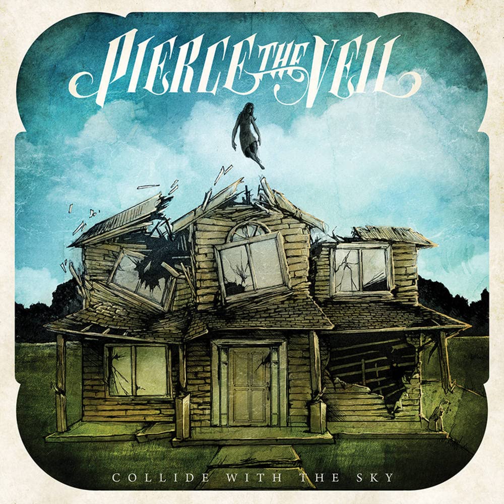 PIERCE THE VEIL -COLLIDE WITH THE SKY (sea blue vinyl)