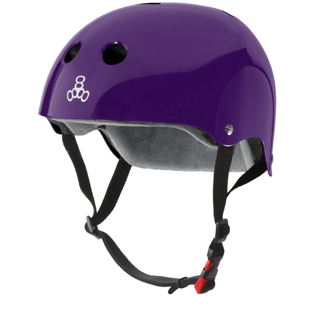 TRIPLE EIGHT - THE CERTIFIED SWEATSAVER GLOSSY HELMET