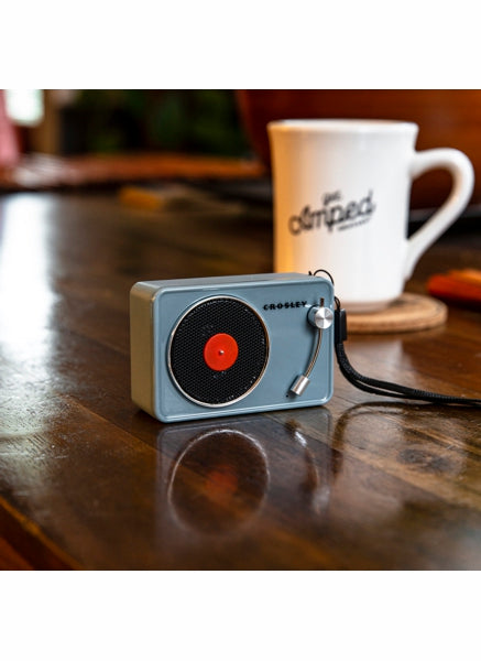 Crosley Mini Turntable Bluetooth Speaker - Tourmaline