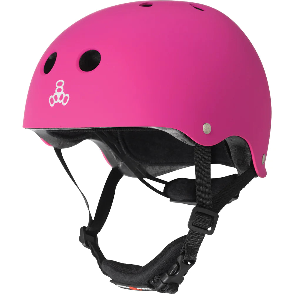 LIL 8 KIDS HELMET NEON PINK Size: Youth (18-20.5in)