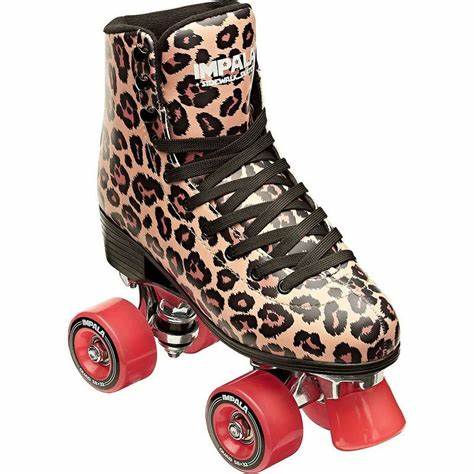 IMPALA LEOPARD ROLLERSKATES