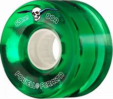 Powell Peralta Clear Cruiser Skateboard Wheels 59mm 80A 4pk