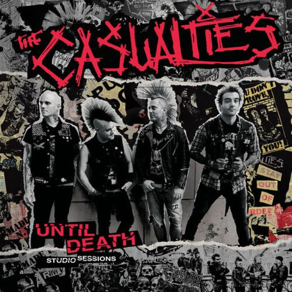 The Casualties- Until Death (Studio Sessions) Vinyl