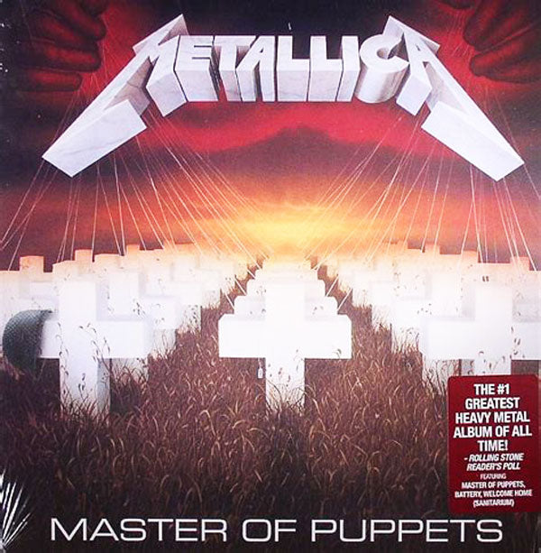 METALLICA - MASTER OF PUPPETS 180 GRAM VINYL