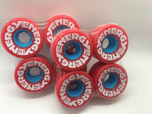Radar Roller Skate Wheels Red 2 packs of 4