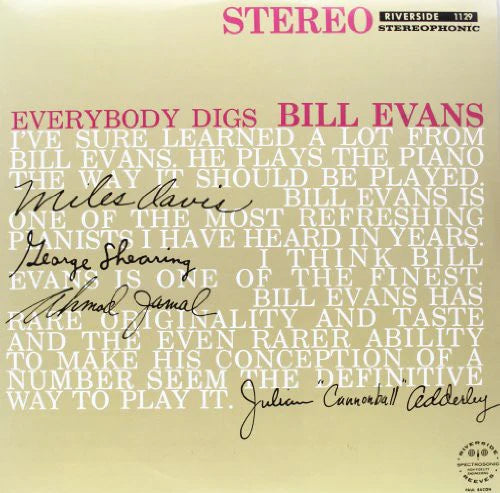 BILL EVANS - EVERYBODY DIGS