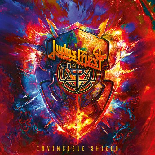 JUDAS PRIEST - INVINCIBLE SHIELD  LIMITED EDITION HEAVYWEIGHT RED VINYL
