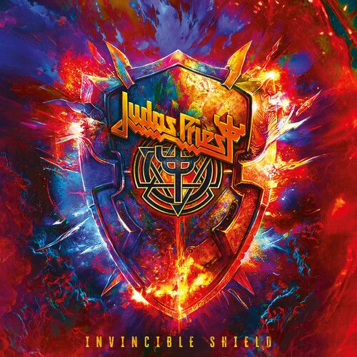 JUDAS PRIEST - INVINCIBLE SHIELD LIMITED EDITION HEAVYWEIGHT RED VINYL