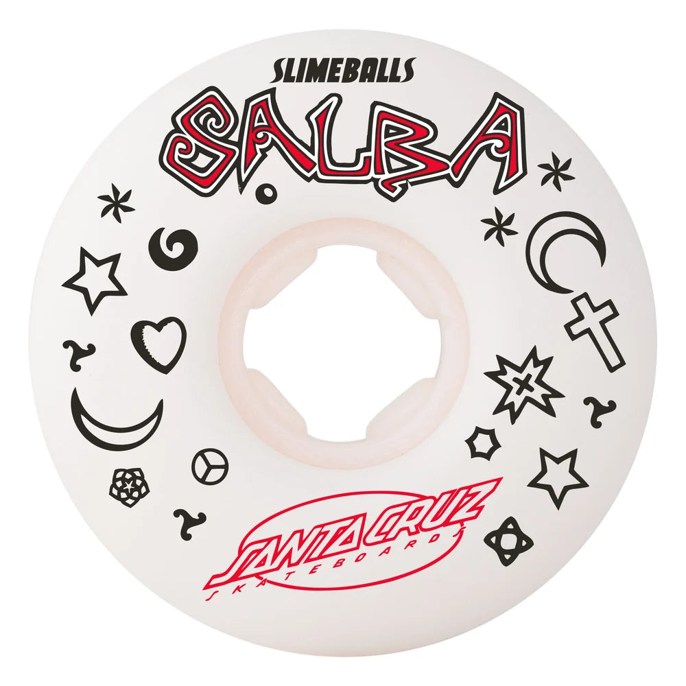 56mm Salba Witch Doctor 99a Chubbies Slime Balls Skateboard Wheels