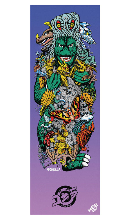 MOB GRIP TAPE - SANTA CRUZ GODZILLA 11 X 33
