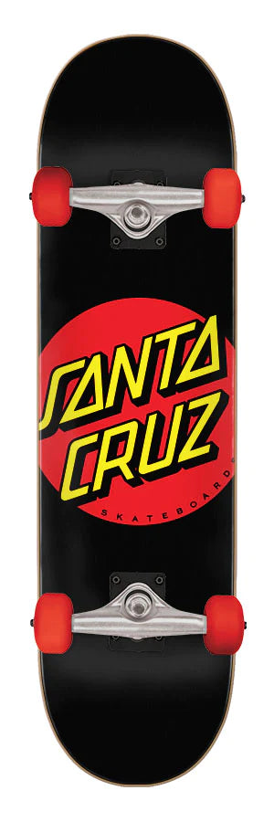SANTA CRUZ CLASSIC DOT SUPER MICRO COMPLETE SKATEBOARD