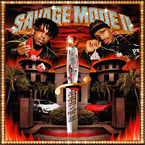 21 SAVAGE METRO BOOMIN -SAVAGE MODE ll (RED TRANSLUCENT VINYL)