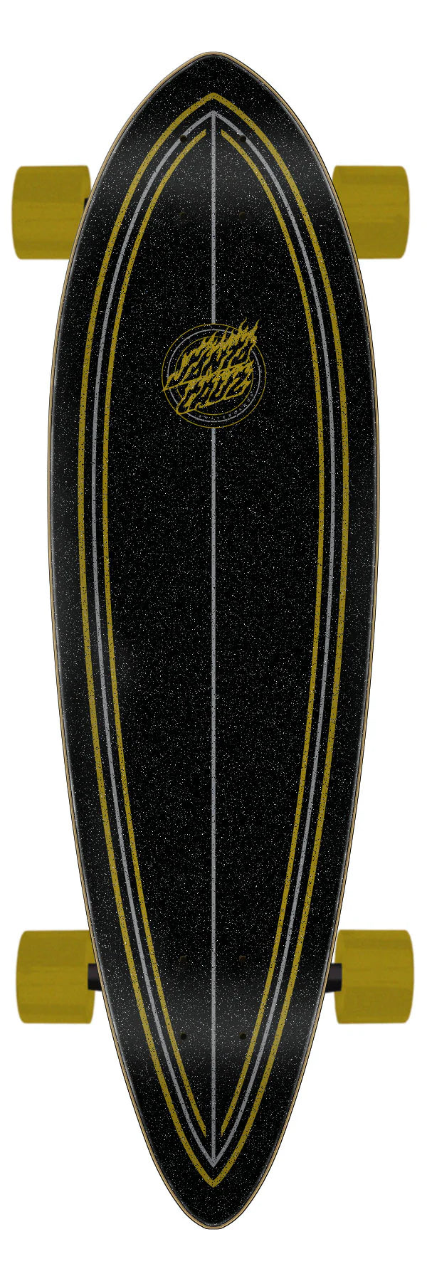 9.20in  Holo Flame Dot Santa Cruz Pintail Cruiser     9.20" x 33"