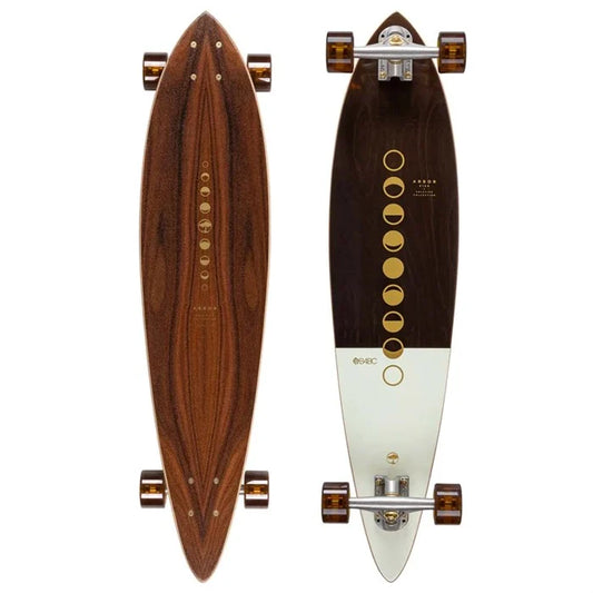 Arbor Fish Solstice Lunar B4BC Longboard Complete 37"
