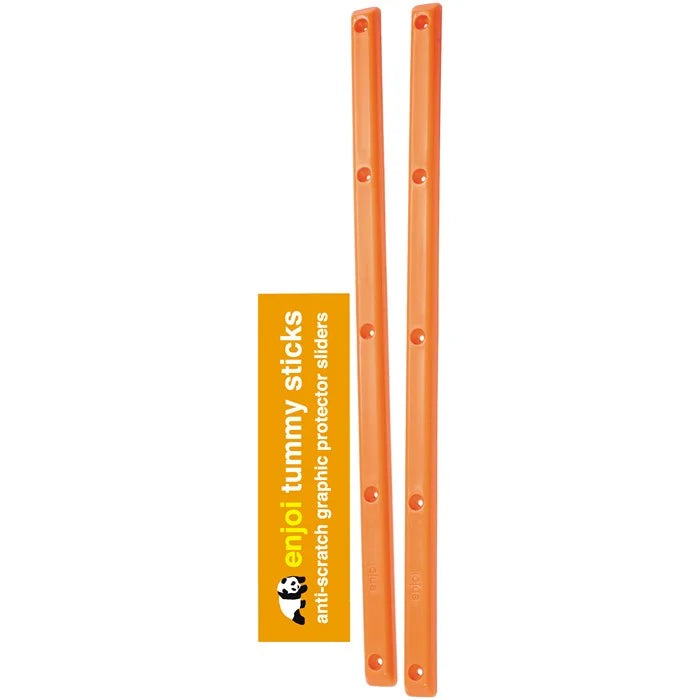 Enjoi Skateboard Rails Spectrum Orange (2 Rails)
