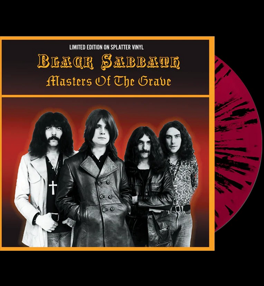 BLACK SABBATH - MASTERS OF THE GRAVE (limited edition on splatter vinyl)