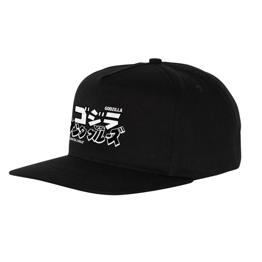 Godzilla vs Santa Cruz Snapback Hat