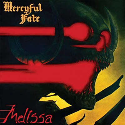 MERCYFUL FATE - MELISSA    (BLACK WITH YELLOW MARBLE COLORED VINYL)