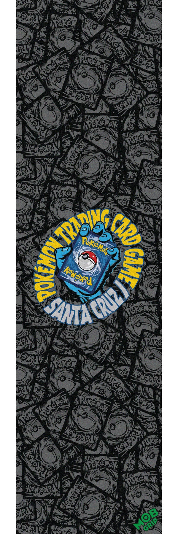 9in Pokémon & Santa Cruz TCG Mob Skateboard Griptape
