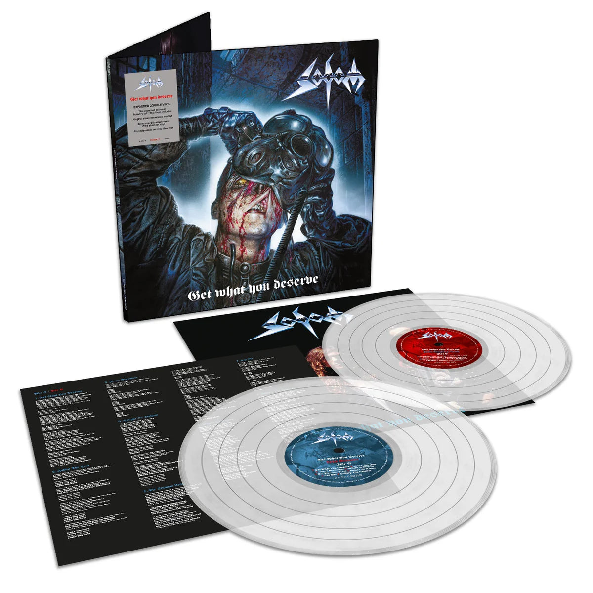 Sodom – Get What You Deserve (Expanded Edition) [Milky Clear] [2Lp]