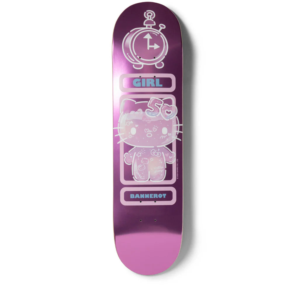 Girl x Hello Kitty Bannerot 50th Anniversary  Skateboard Deck