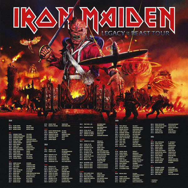 IRON MAIDEN -Nights of the Dead, Legacy of the Beast: Live in Mexico City limited edition triple gatefold