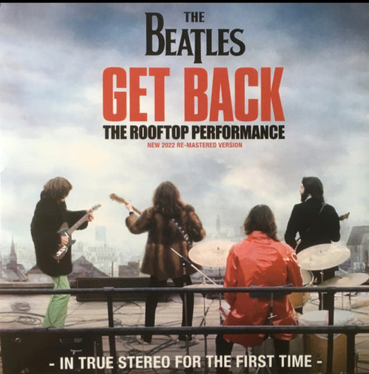 THE BEATLES -GET BACK - THE ROOFTOP PERFORMANS colored vinyl & booklet