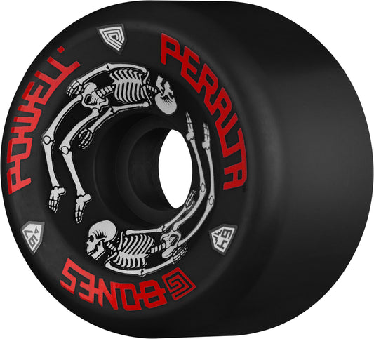 Powell Peralta G-Bones Skateboard Wheels 64mm 97a - Black (4 pack)