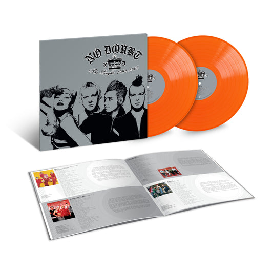 NO DOUBT - THE SINGLES 1992-2003  Orange county 2LP color vinyl edition