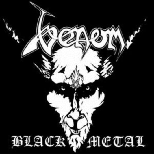 VENOM- BLACK METAL limited edition 40th anniversary silver & black swirl vinyl