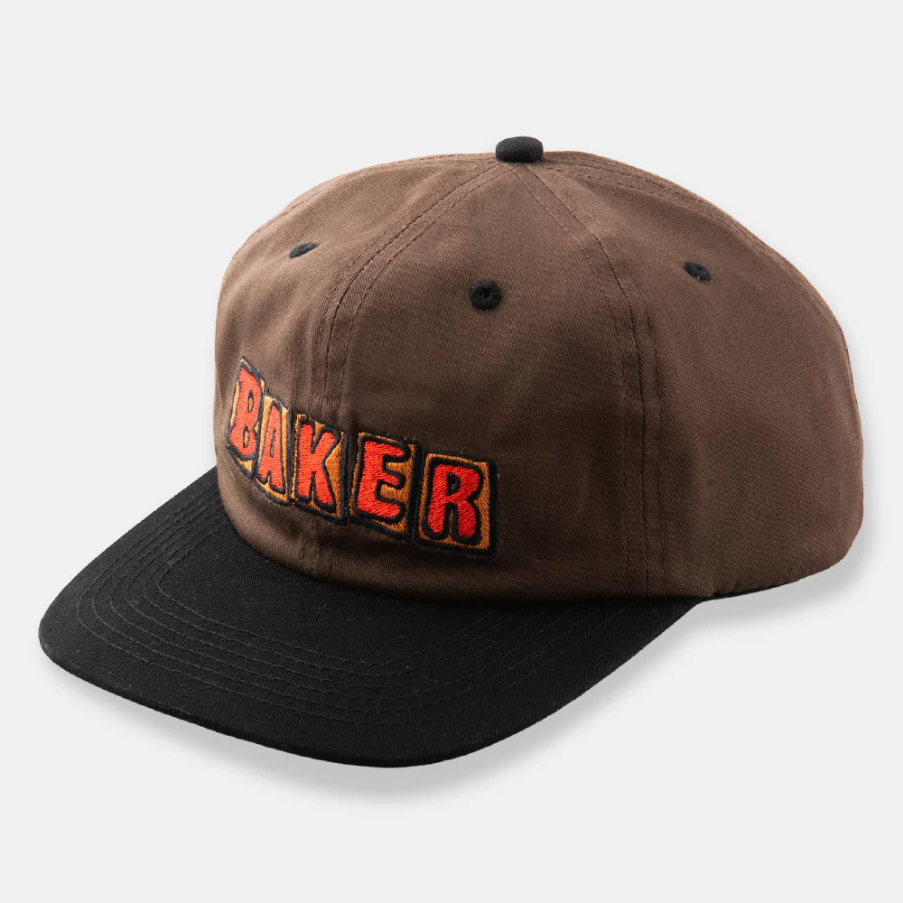 BAKER - CRUMB SNAPBACK BROWN/BLACK