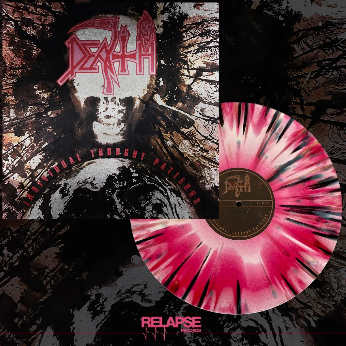 DEATH - Individual Thought Patterns (Colored Vinyl, Pink, White, Red, Reissue)