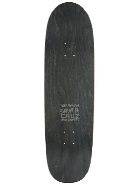 Santa Cruz Dressen Skull Rose Deck 9.25 X 31.95