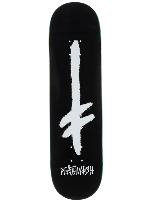 Deathwish - Gang Spray Black/White Deck