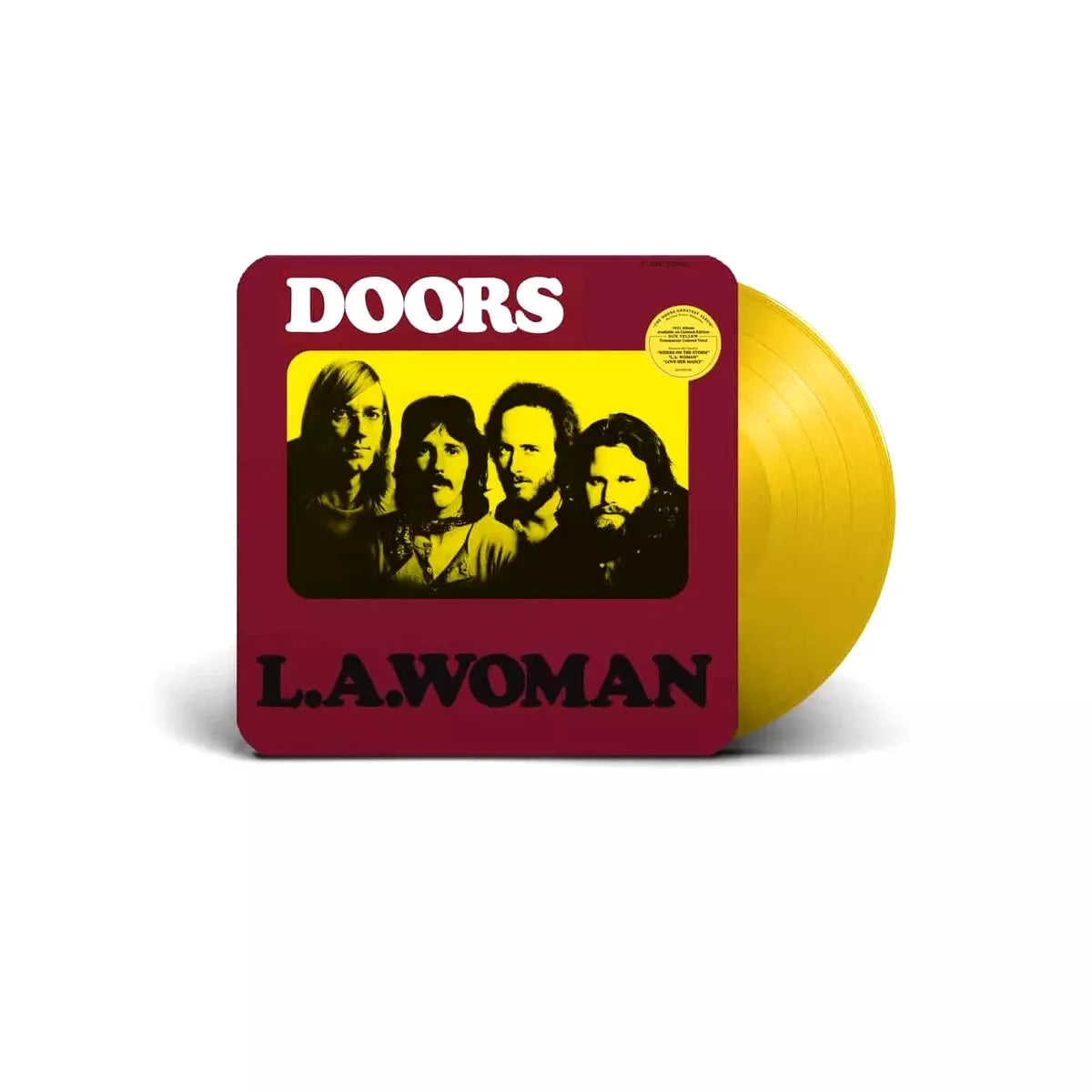 The Doors - L.A. Woman (Limited Edition, 140 Gram Yellow Vinyl) (LP)