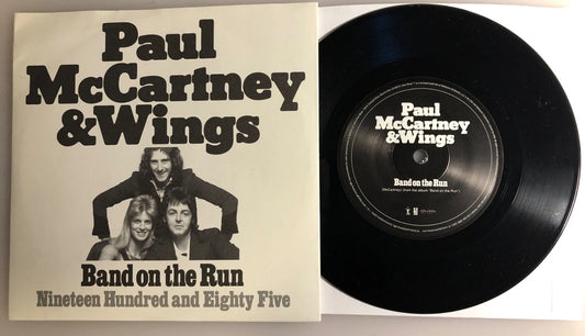 Paul McCartney & Wings / Band on The Run / 2010 Starbucks 45rpm Mint Condition