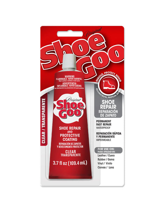 Shoe GOO - shoe repair Adhesive, 3.7 fl oz, CLEAR
