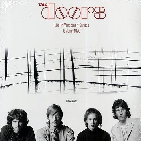 THE DOORS- LIVE IN VANCOUVER, CANADA 6 JUNE 1970  2LP