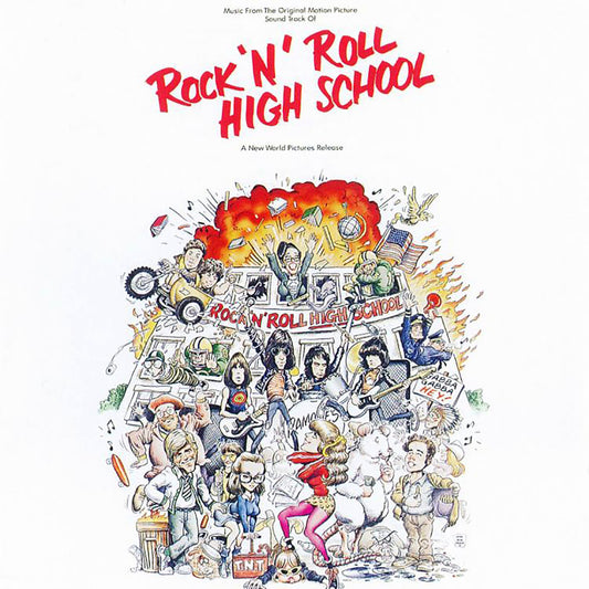 ROCK 'N' ROLL HIGH SCHOOL- 40th anniversary on fire colored vinyl