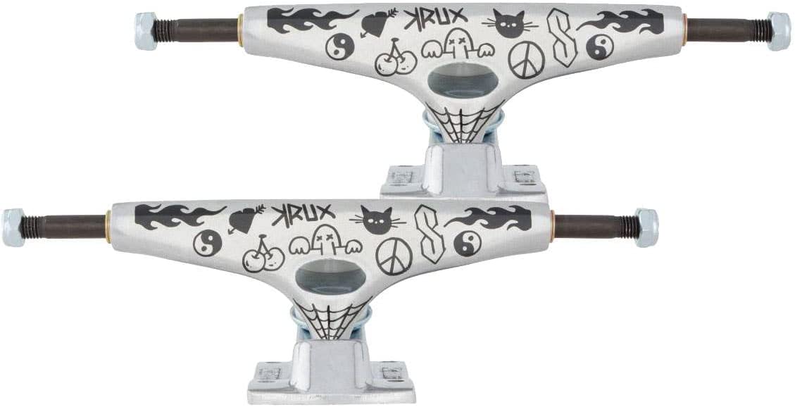 KRUX - K5 Doodle Silver Standard Skateboard Trucks (SET OF 2)