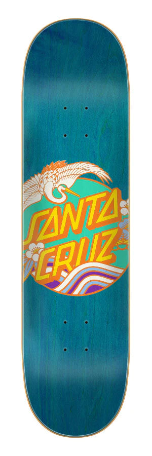 Santa Cruz Skateboard Deck Crane Dot 7 Ply Birch 8.0in x 31.6in