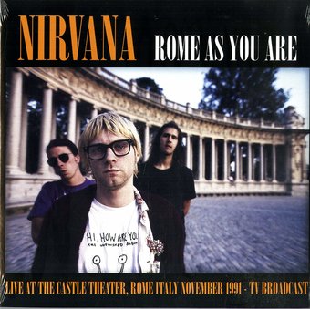 NIRVANA - ROME AS YOU ARE limited repress on purple vinyl
