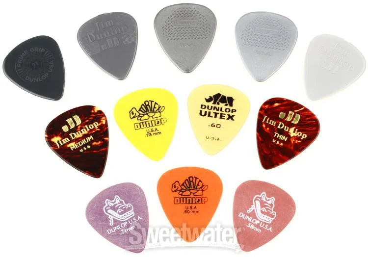 Dunlop PVP101 Guitar Pick Variety Pack - Light/Medium